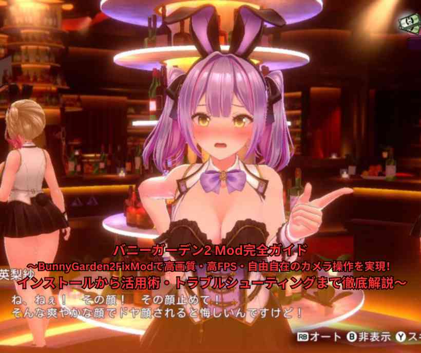 バニーガーデン2 Mod完全ガイド ～BunnyGarden2FixModで高画質・高FPS・自由自在のカメラ操作を実現！ インストールから活用術・トラブルシューティングまで徹底解説～