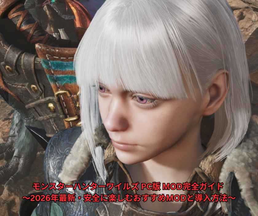 モンスターハンターワイルズ PC版 MOD完全ガイド ～2026年最新・安全に楽しむおすすめMODと導入方法～