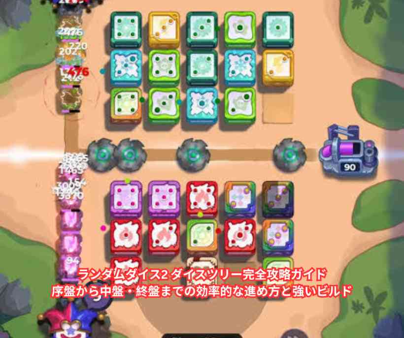 ランダムダイス2 ダイスツリー完全攻略ガイド｜序盤から中盤・終盤までの効率的な進め方と強いビルド